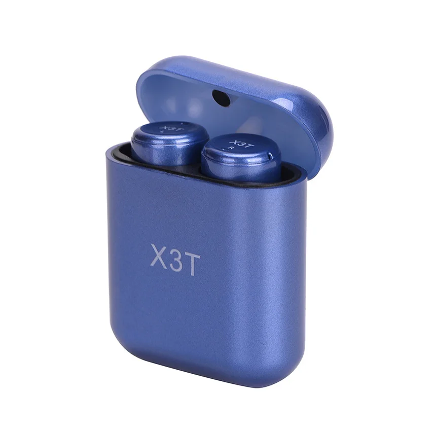 Aimitek X3T Mini Bluetooth Earphones-blue