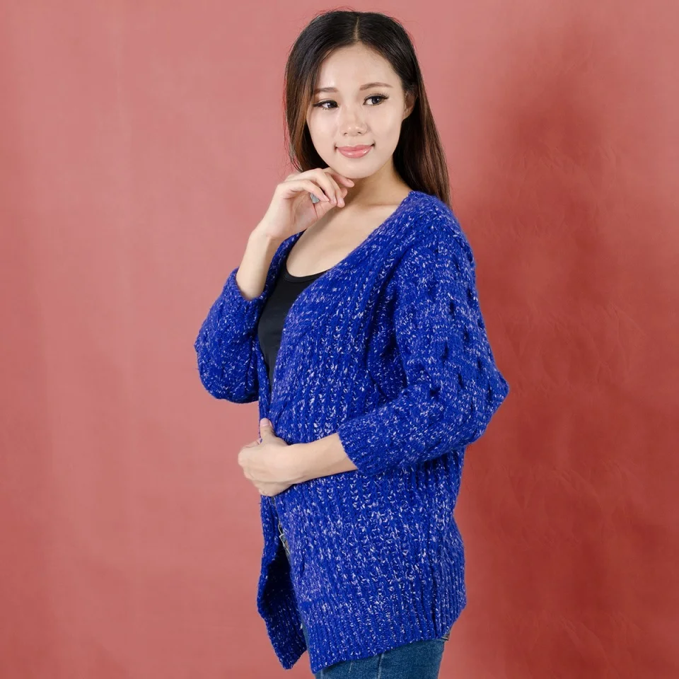 Royal blue cardigans for women clothing sale subscription box