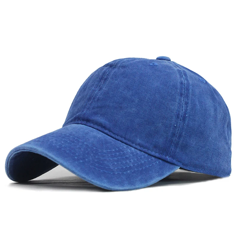 [FLB] бейсбольная кепка грязные шляпы для женщин моющиеся хлопчатобумажные бейсболки летние солнцезащитные козырьки женская спортивная шапка Прямая поставка F340 - Цвет: F340 Dark Blue