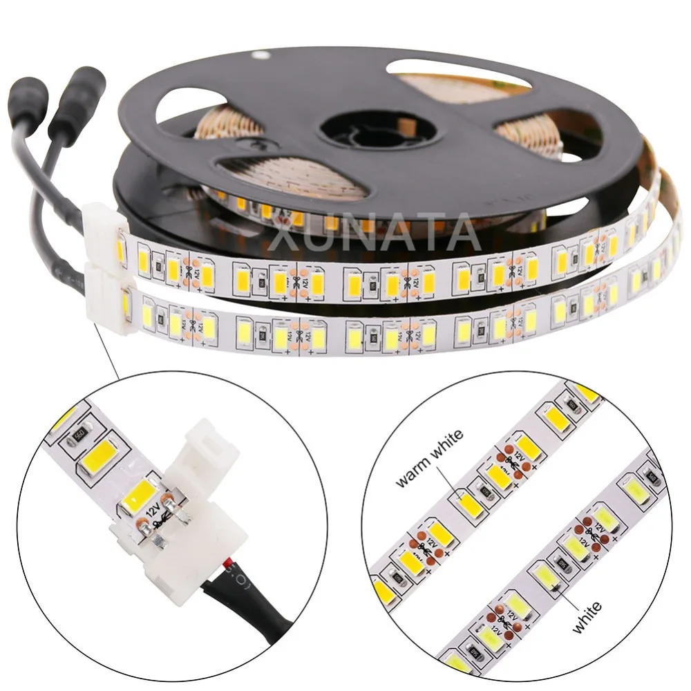 1 м 2 3 4 5 Светодиодная лента SMD 5630 120 светодиодов/м неводонепроницаемая гибкая М 600