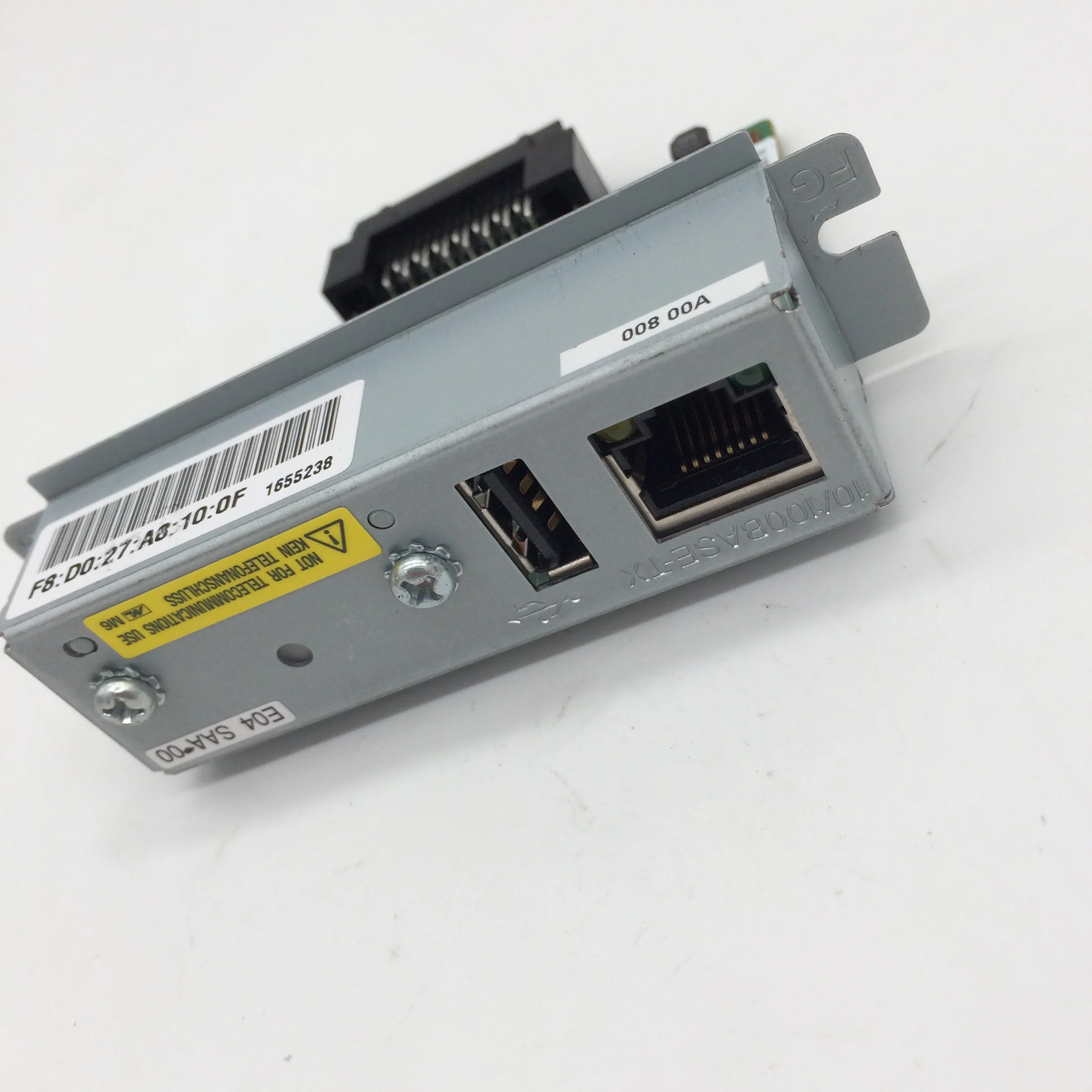 

UB-E04 Ethernet Interface FOR Epson C32C824541 M329A TM-U220PB T81 U288 T88IV