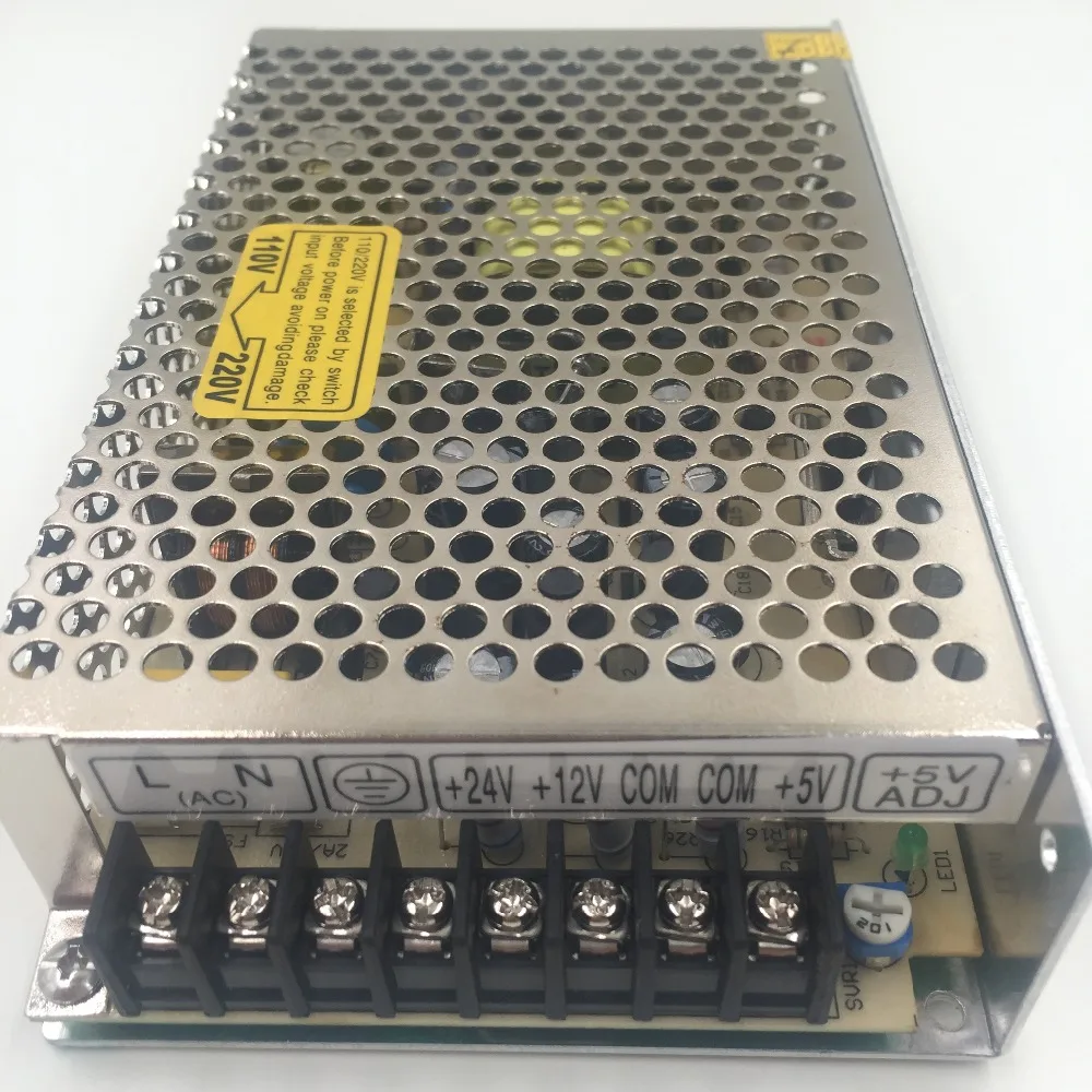 Three sets of multi output switching power supply 5V 3A 12V 1A T 50D