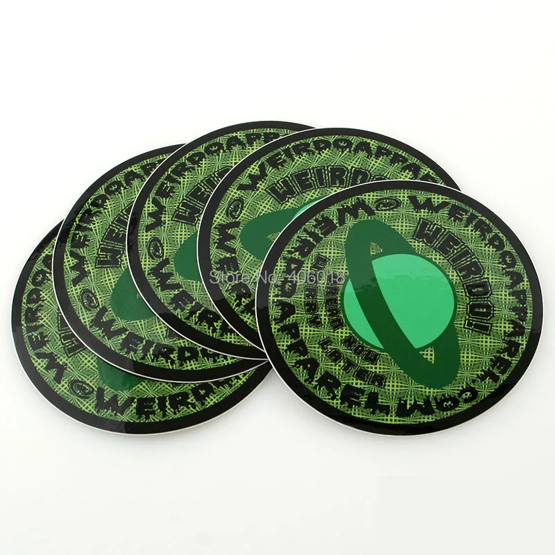 Customized labels for milk bottles Custom make epoxy resin sticker