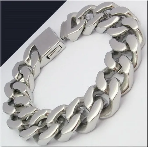 Браслет цепочка мужской из нержавеющей стали 20 мм 8 5 дюйма|bracelet glove|bracelet believebracelet