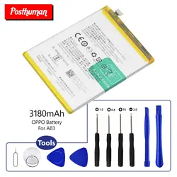 Телефон Батарея Перезаряжаемые литий-ионная батарея Li-Po литий 3,85 V 3180 аккумулятор для телефона, мАч BLP649 BLP 649 для OPPO A1 A83 + обслуживание