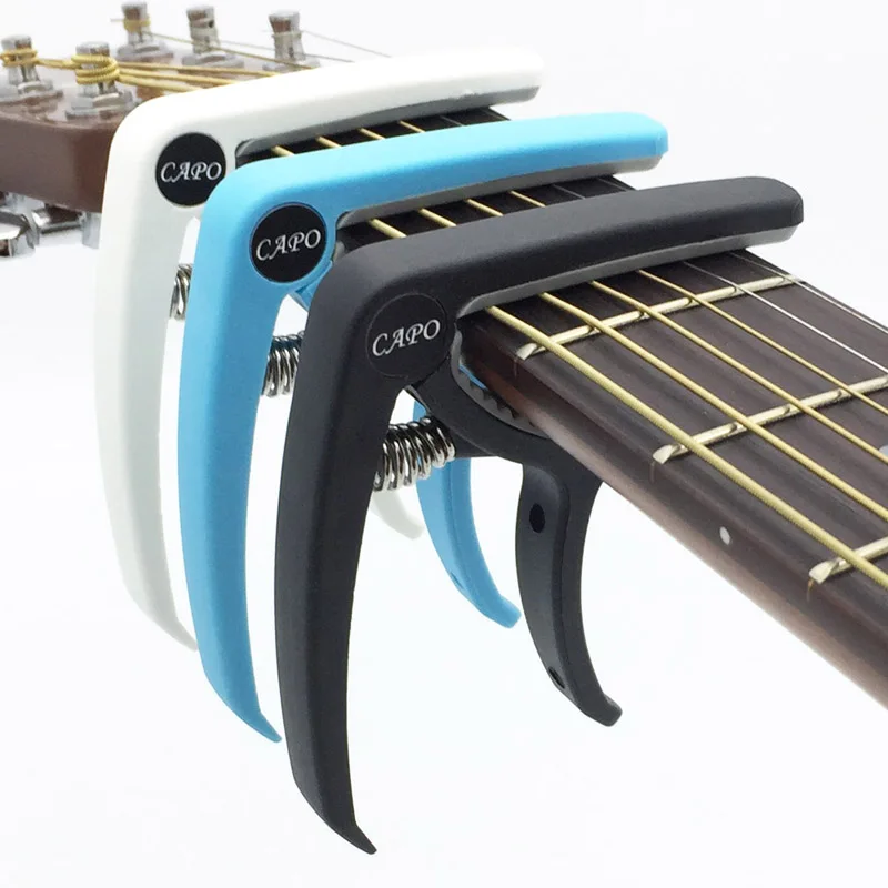 

Plastic Guitar Capo for 6 String Acoustic Classic Electric Guitarra Tuning Clamp Musical Instrument Accessories