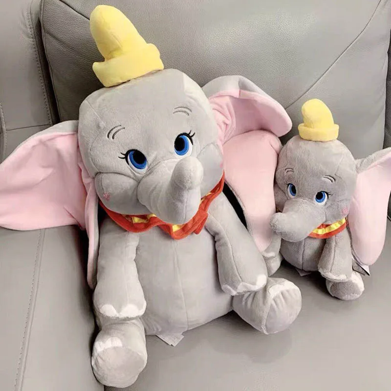 Disney Cartoon Dumbo Elephant Stuffed Plush Toy Soft Elephant Animals Stuffed Toys Dolls Gifts For Children Baby Appease Toys Movies Tv Aliexpress