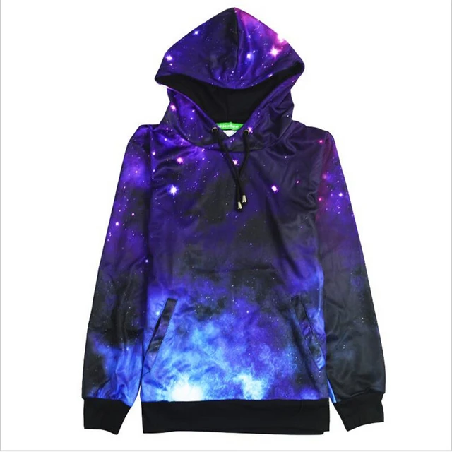 New Thick 3D Galaxy Hoodies For Women Men Beautiful Space Cartoon Fleece Hooded Sweatshirt Fall Winter Clothing Hoody _ - AliExpress Mobile