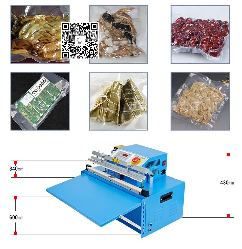 Vacuum packing machine sealing machine 2