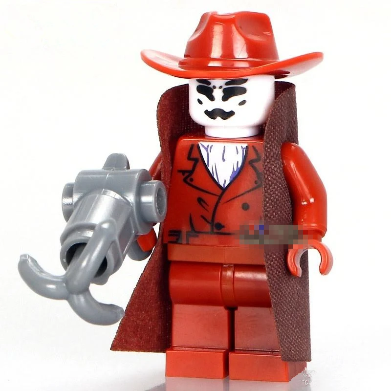 

Single Sale Watchmen Rorschach Comedian Edward DC Justice League SUPER HEROES Minifig Assemble XH387 Building Blocks Kids Toys