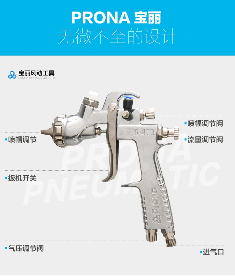 prona R-403-IP paint gun R403 IP painting gun-15