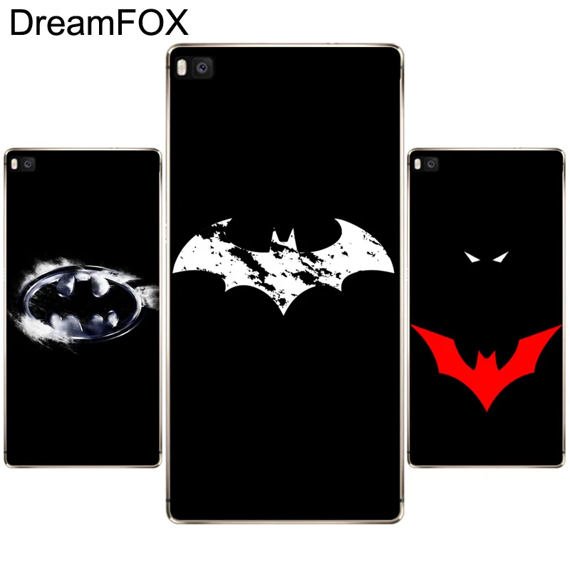 DREAMFOX M060 Бэтмен Мягкий ТПУ силиконовый чехол для Huawei P8 P9 P10 P20 P30 Lite Pro P Smart Plus 2017 2019 |