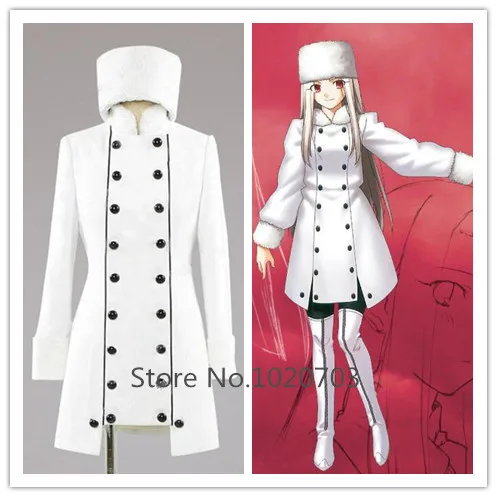 Fate Grand Order Illya Irisviel Costume Outfit Dress of Heaven/'s Will COSplay