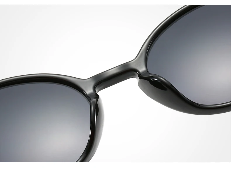 BLUEMOKY овальные женские ретро очки HD поляризованные очки Классический бренд Винтаж солнцезащитные очки для женщин Для мужчин вождения Polaroid UV400