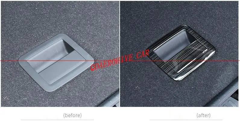 QDAEROHIVE накладка на багажник из нержавеющей стали для VW Tiguan tiguan L 2017 2018 3 цвета