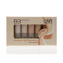 Professional 7 Color Brand Makeup Studio Face Body Foundation Liquid Real Concealer Cream Base Beauty Cosmetic