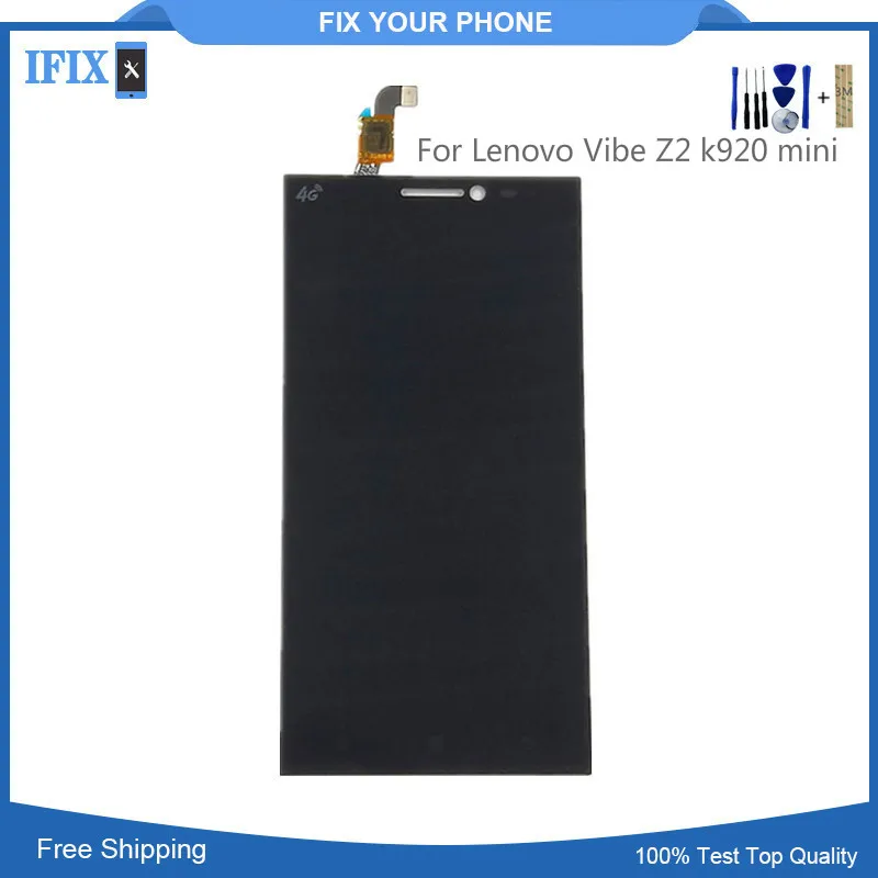 5.5 inch For Lenovo Vibe Z2 k920 mini LCD Display With Touch Screen Digitizer Assembly Accessories 1280 * 720 Fast Delivery | Мобильные