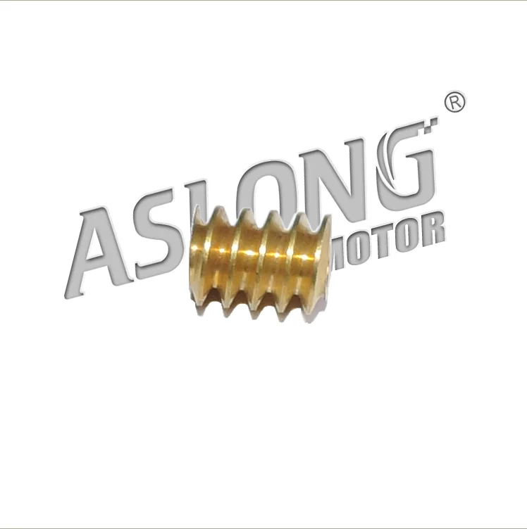 

2PCS M0.5*8 motor output turbine Motor shaft Worm gear Pure copper turbine