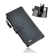 Мужской кошелек-клатч из натуральной коровьей кожи, на запястье, для мобильного телефона, сумка, чехол, кредитный держатель для карт, ID, фото, оконный органайзер, для работы, бизнеса