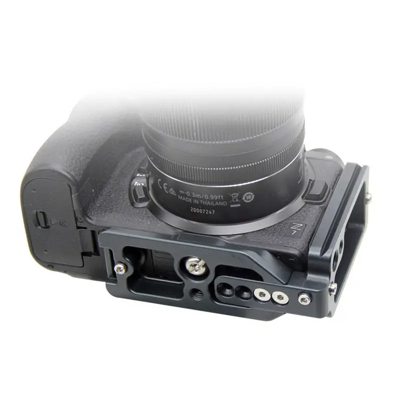 БЫСТРОРАЗЪЕМНАЯ пластина Xtendable l-образная Вертикальная съемка рукоятка Qr кронштейн для камеры держатель для Nikon Z7 Z6 Arca-Swiss Rrs
