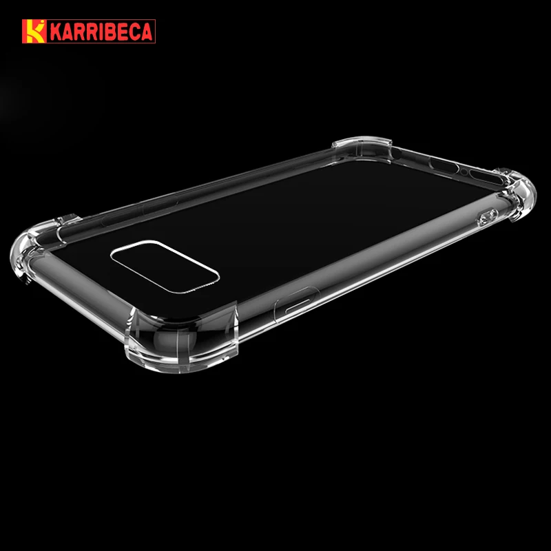 Transparent silicone case samsung s8 s8 plus (2)