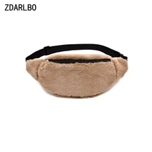 Женская поясная сумка Bananka из мягкой кроличьей шерсти, Женская поясная сумка, дорожные нагрудные сумки на плечо, удобная сумка с леопардовым принтом