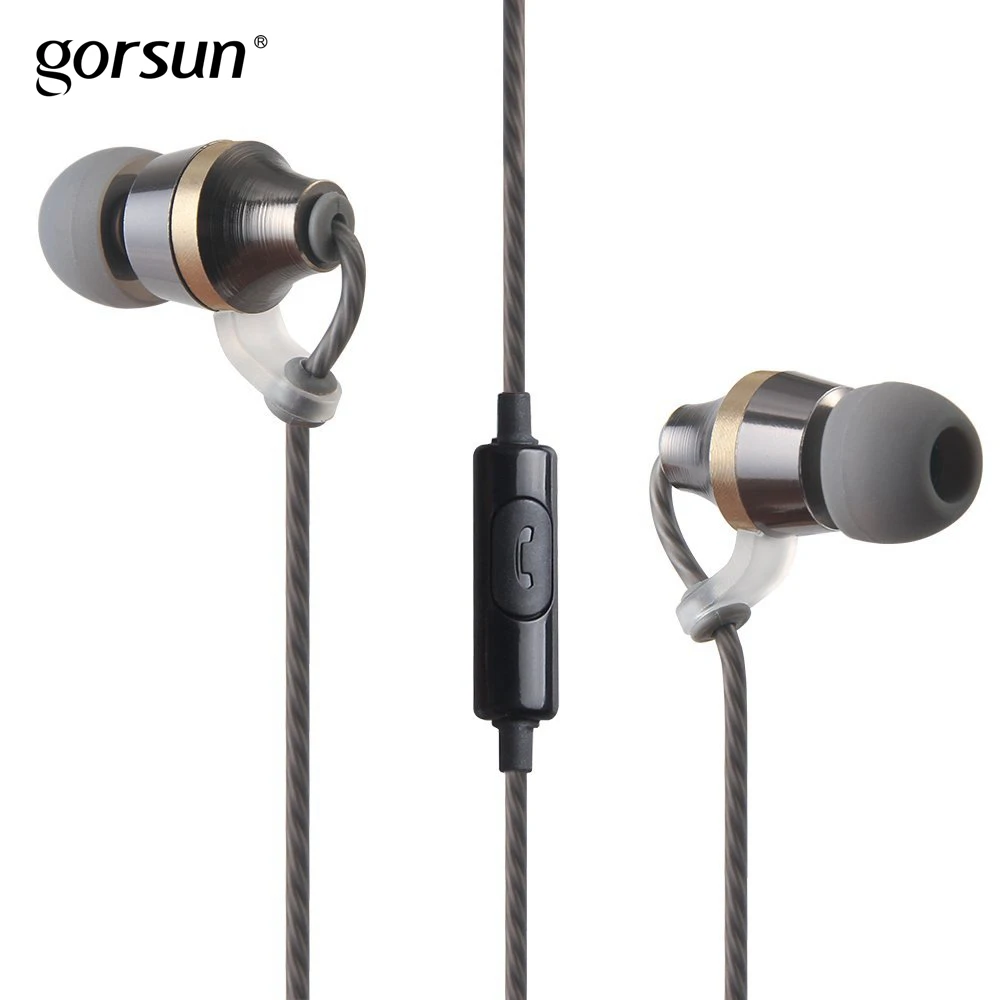 

Gorsun C7 Stereo In-Ear Earphones with mic Noise Cancelling Earphone Earbud Deep Bass for iPhone Android Smartphones Xiaomi
