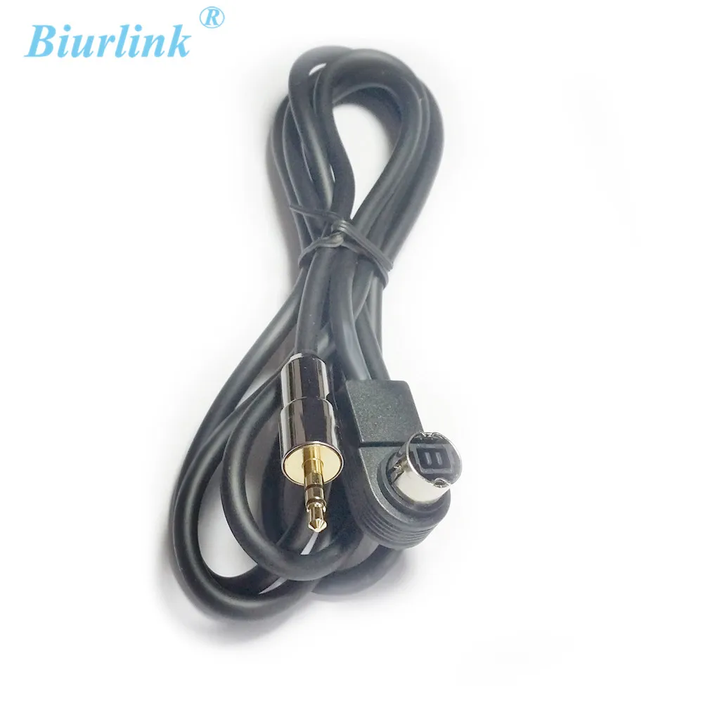 

Biurlink Car Radio AI-NET KCA-121B Stereo Audio Wiring 3.5MM AUX Cable Input Adapter for Alpine 9887 105 117 9855