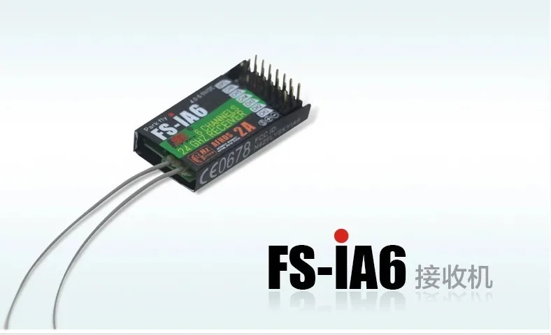 

FS-IA6 FS IA6 6ch 2.4G RC Receiver For Flysky FS-I6 FSI6