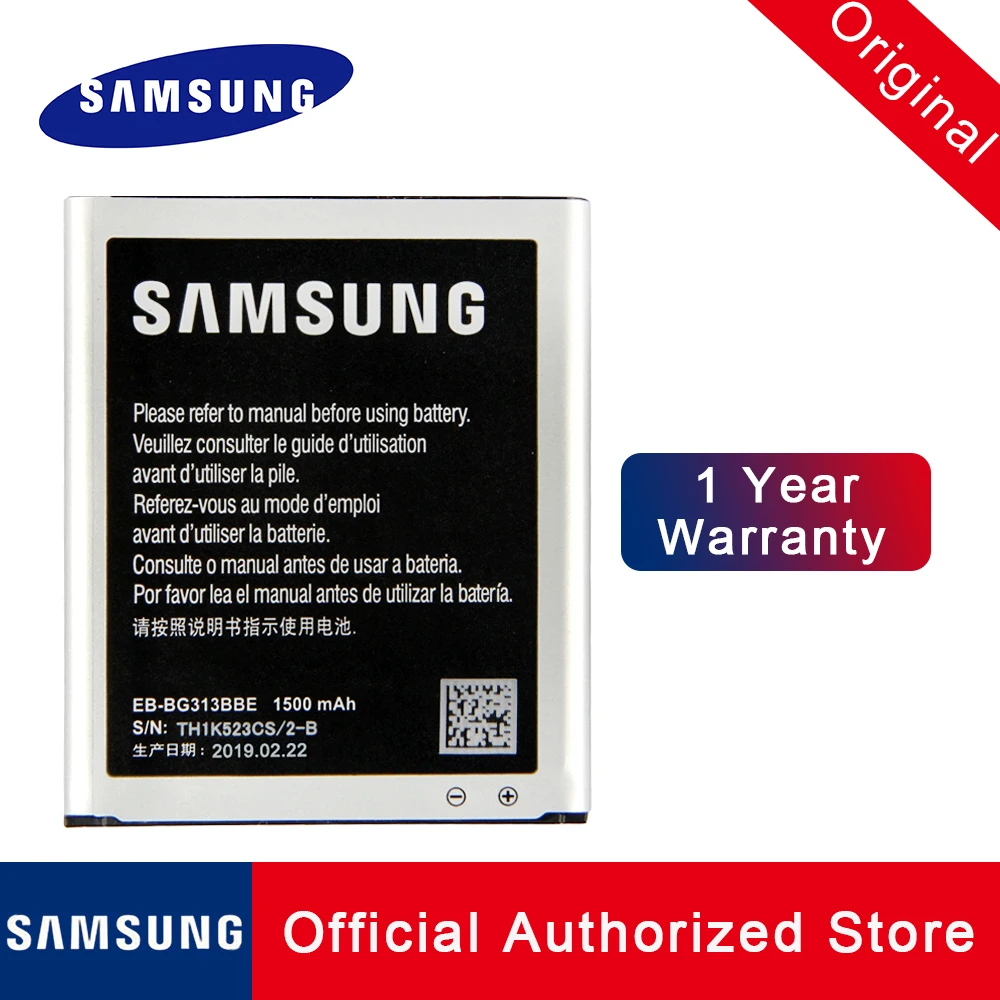 

Original Replacement Battery EB-BG313BBE For Samsung Galaxy Ace 4 LTE Ace NXT Mobile Phone Batteria Akku 1500mAh fast shipping