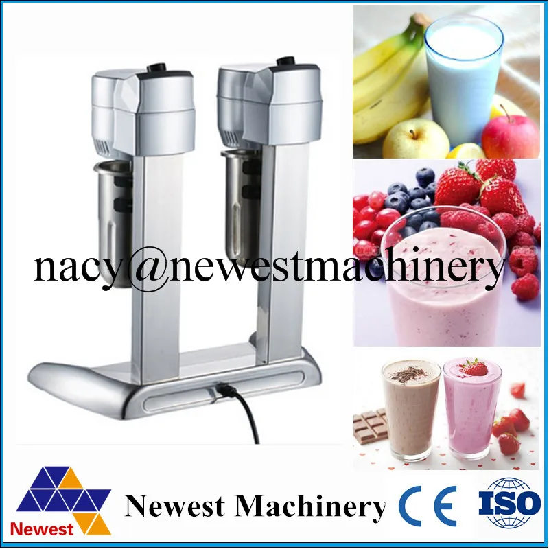 Milkshake machine stainless steel milk shake machine,double head drink