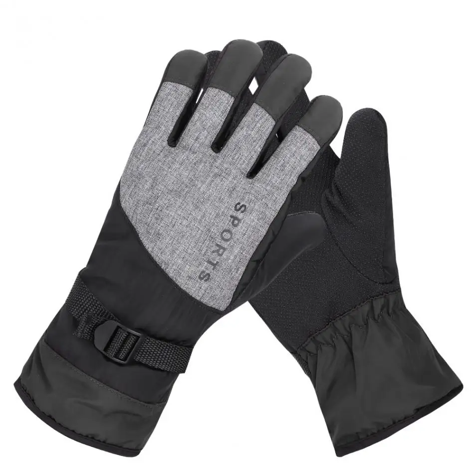 Зимние велосипедные перчатки ветрозащитные полный палец перчатки утолщенные теплые перчатки рыболовные лыжи велосипедные спортивные перчатки Аксессуары для верховой езды