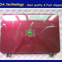 Красный задняя крышка и набор петель для Dell 13R N3010 ЖК-дисплей задняя крышка чехол+ петли