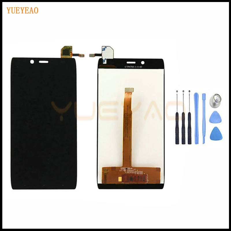 

YUEYAO LCD Screen For Alcatel One Touch Idol Alpha OT6032 6032 6032A 6032X LCD Display with Touch Screen Digitizer