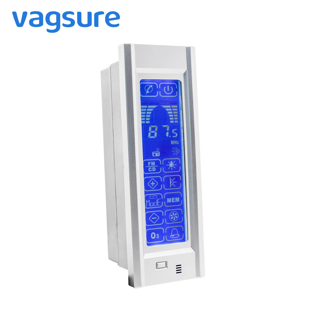 full LCD display screen shower cabin hi fi FM radio controller with