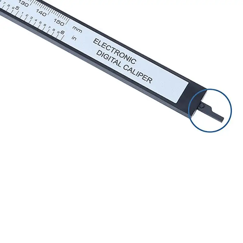 Цифровой штангенциркуль автоматический измерительный инструмент с глубиной экрана верньерный Калибр точный инструмент 150 мм Микрометр цифровая шкала-линейка