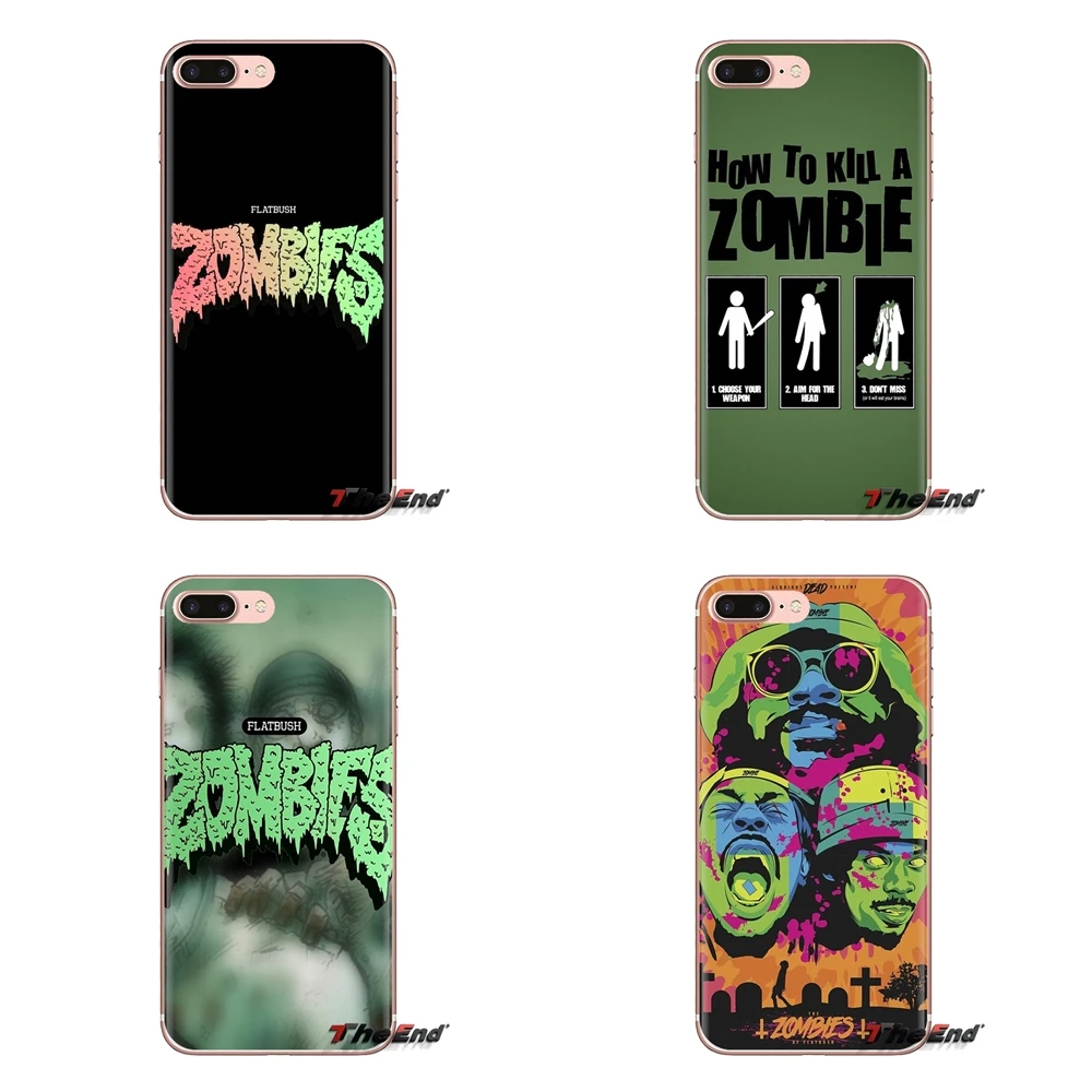 For Huawei Nova 2 3 2i 3i Y6 Y7 Y9 Prime Pro GR3 GR5 2017 2018 2019 Y5II Y6II Flatbush ZOMBiES Soft Transparent Shell Covers |