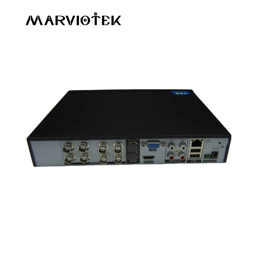 8CH/AHD TVI CVI/CVBS/IP цифровой видеомагнитофон dvr HVR NVR 1080NH AHD, поддержка видеонаблюдения аналоговый/ahd/1080 p с 2 шт. HDD порт