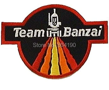 

4" BIG Buckaroo Banzai Patch BB Wings Logo TV MOVIE FILM Series Uniform Costume Embroidered Iron On Patch Goth Punk