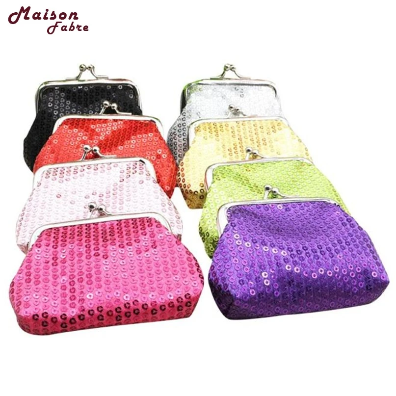 

USDH Fashionbag Hot Wallet Small Sequin Wallet Card Holder Coin Purse Clutch Bag dropshipping csv f6