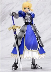 

Fate Stay Night Saber Fate Zero Action Figures PVC 14cm brinquedos Collection Figures toys for christmas gift