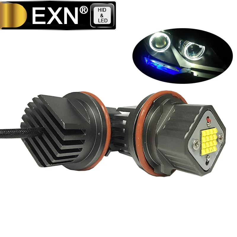 

80W Exterior LED Marker Angel Eyes Light High Qualit Chip Xtremely Super Bright High Power LED Bulbs For BMW E39 M5 E87 E60 E63