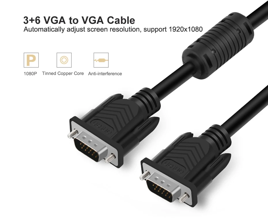 VGA to VGA  Adapter Converter VGA Cable 1