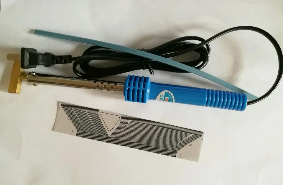 New 1pc SID1 LCD Pixel Repair Ribbon Cable and T Iron Gun Soldering