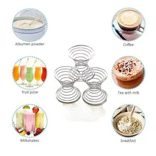 1 шт. шарик с венчиком из нержавеющей стали для шейкер для протеина бутылка для воды шар для сока молоко напиток миксер шейкер микс мяч фитнес бутылка