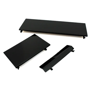 

10PCS a lot High Quality 3 in 1 replacement doors cover flap repair parts For Nintendo for Wii Console