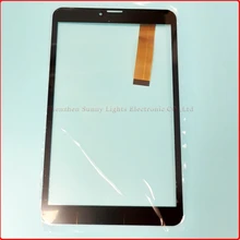 Negro pantalla táctil de 8 ”pulgadas, 100% Nuevo para Irbis TZ90 panel táctil, Tablet PC de panel táctil digitalizador