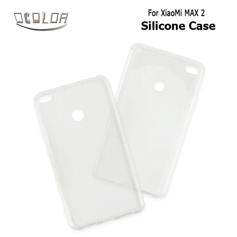 

For XiaoMi Mi MAX 2 Silicone Case Transparent Anti-knock TPU Back Case Mobile Phone Protective Cover For XiaoMi Mi MAX 2 Phone