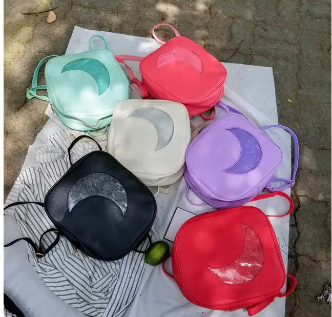 النساء على ظهره شفافة القمر نمط لوليتا طالب حقيبة مدرسية على ظهره الحلوى اللون جميل Ita حقيبة الحلو لطيف الفتيات هدية النساء على ظهره شفافة القمر نمط لوليتا طالب حقيبة مدرسية على ظهره الحلوى اللون جميل Ita حقيبة الحلو لطيف الفتيات هدية