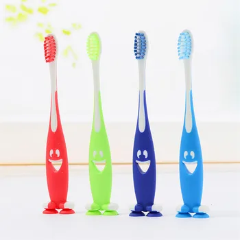 

1PCS Cute Baby Tooth Brushes Dental Tooth Brush For Children Cartoon Children Silicone Toothbrush Kids Teeth Brush